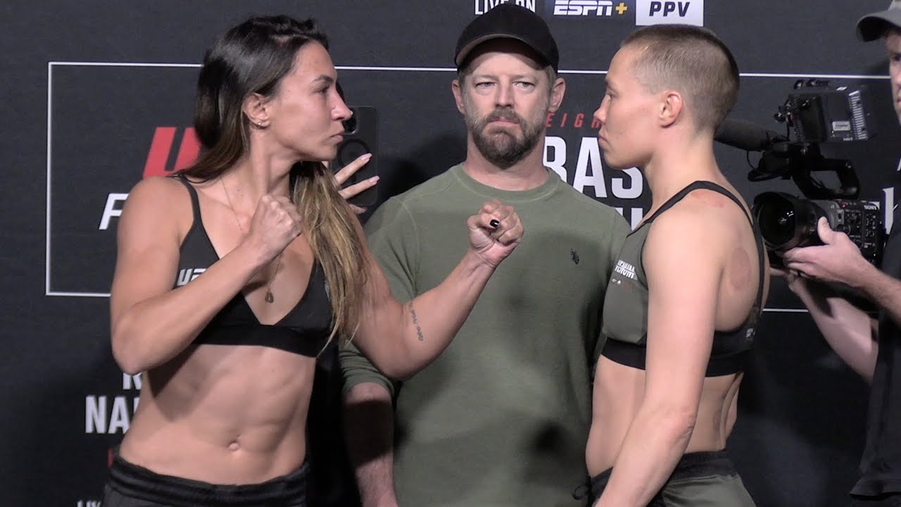 UFC Vegas 89 FACE OFFS Rose Namajunas Vs Amanda Ribas