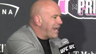 Dana White EXPLODES On Reporter About Jon Jones GOAT Status